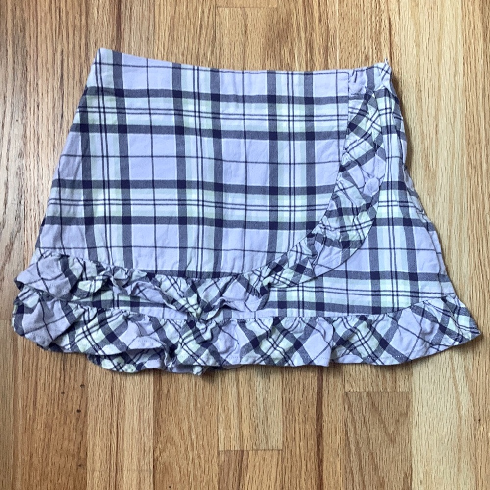 Janie & Jack Plaid Skirt
